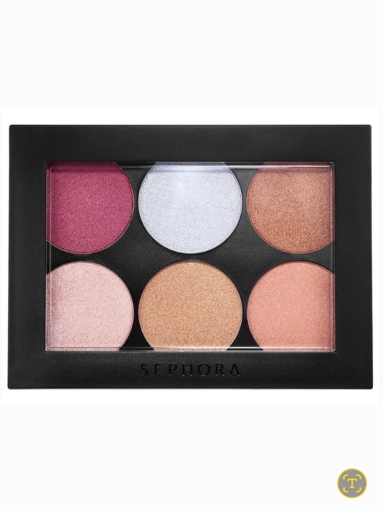 Sephora Other - Sephora Shimmer Eyeshadow Palette - Rose, Champagne & Peach Shades